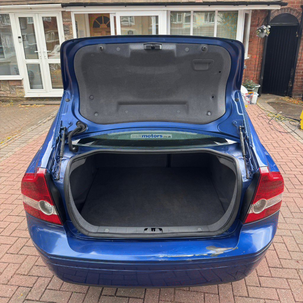Boot of a car