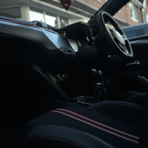 Interior of a car