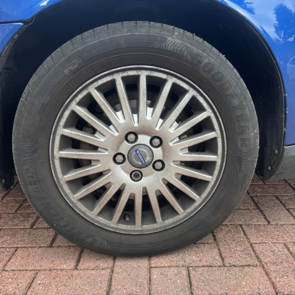 Wheel of a car